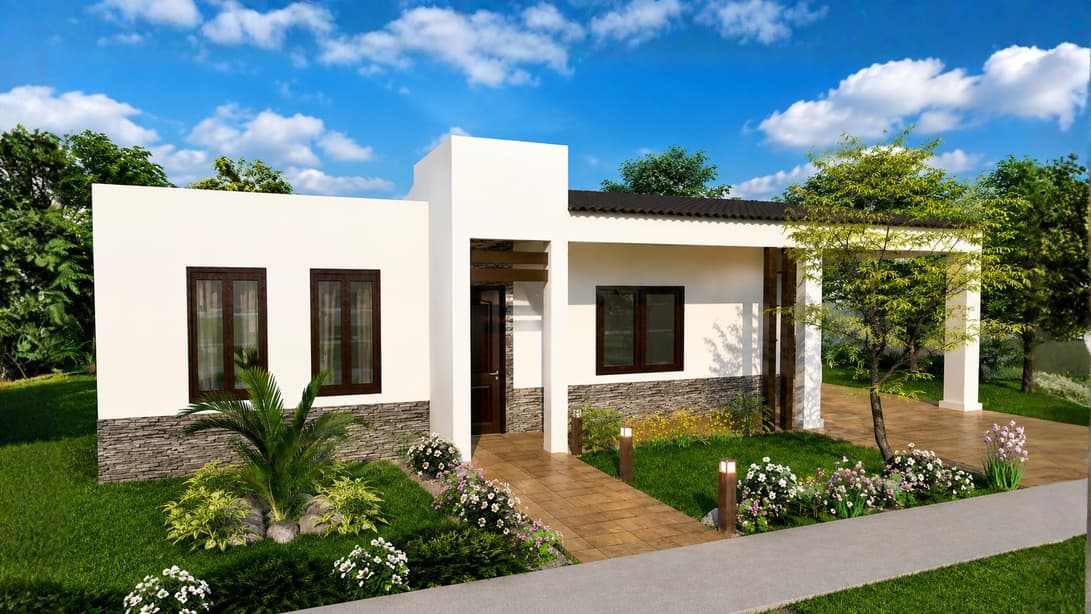 Fachada del modelo Andaluz en Hacienda Real
