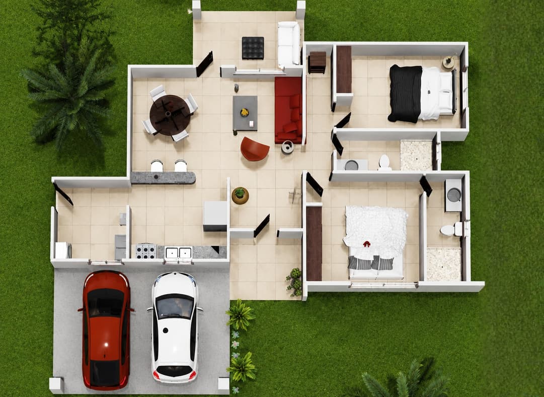 Plano del modelo Hacienda en Hacienda Real