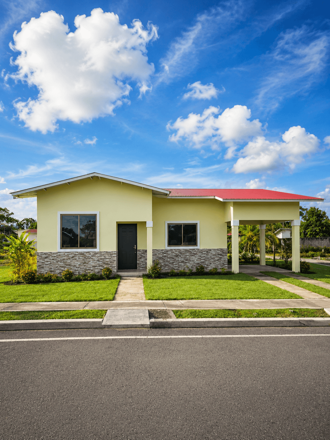 Fachada del modelo Arcángel en Los Ángeles