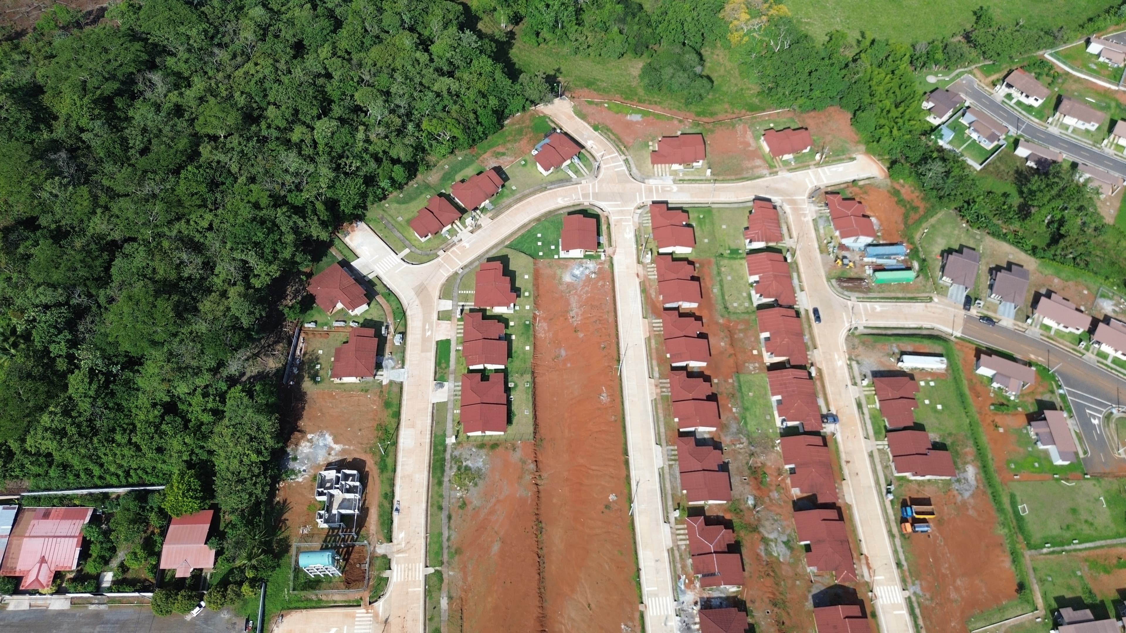 Vista aérea del proyecto San Pablo Hills