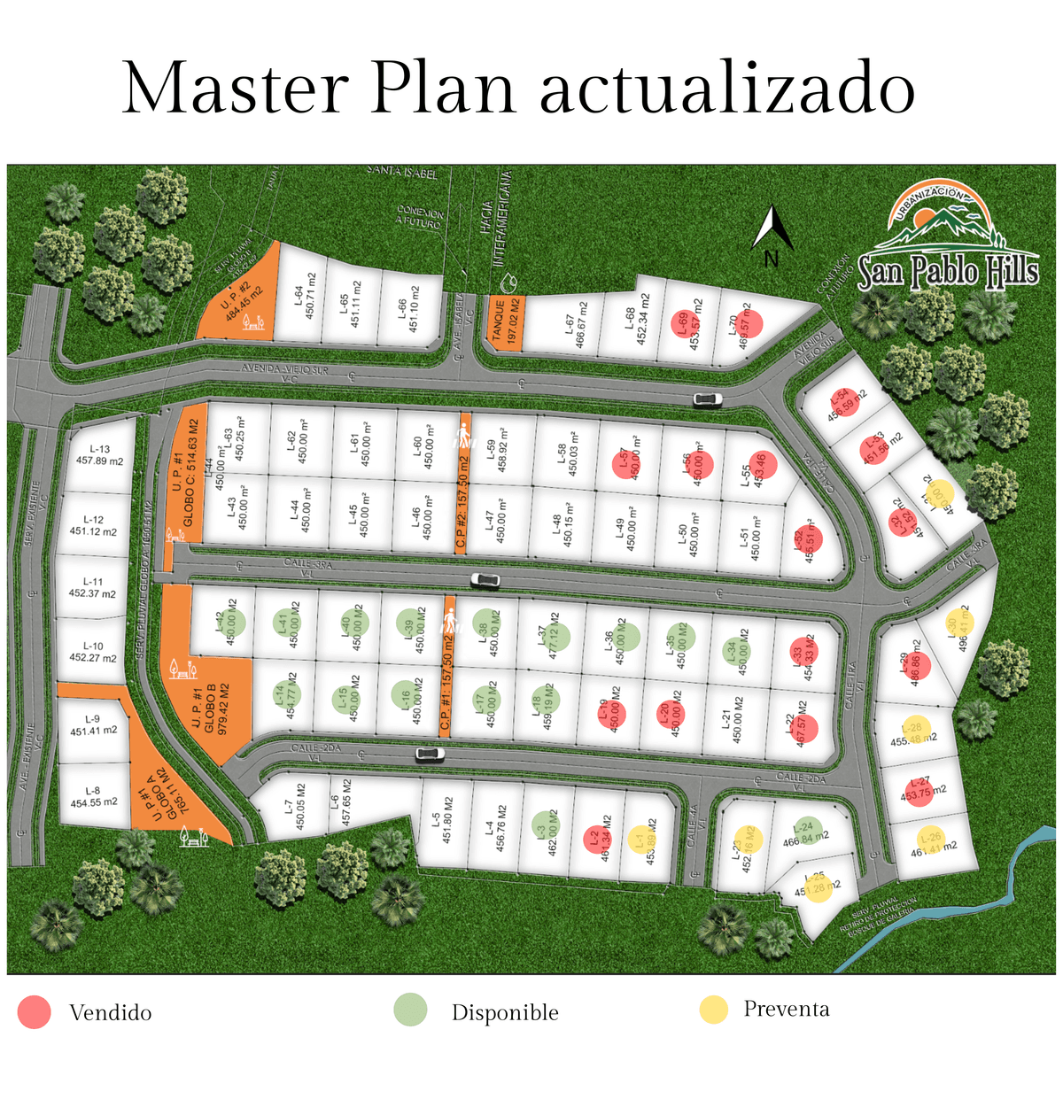 Masterplan de San Pablo Hills